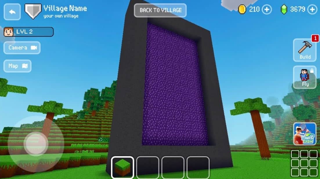 Block Craft 3D APK Menu