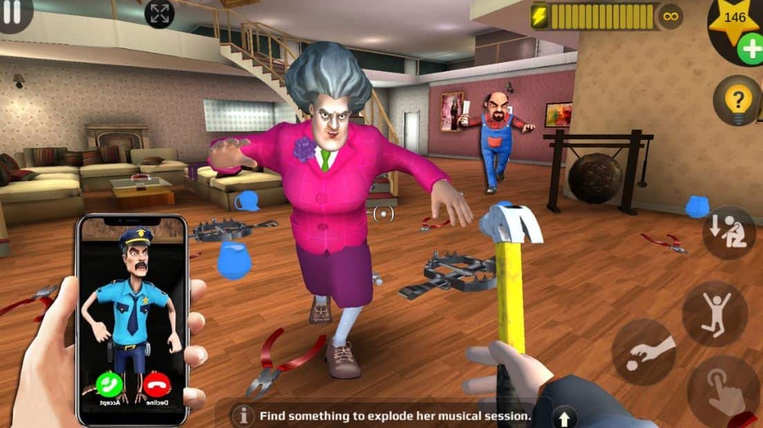 Download Scary Teacher 3D APK Unlock All Chapter 2