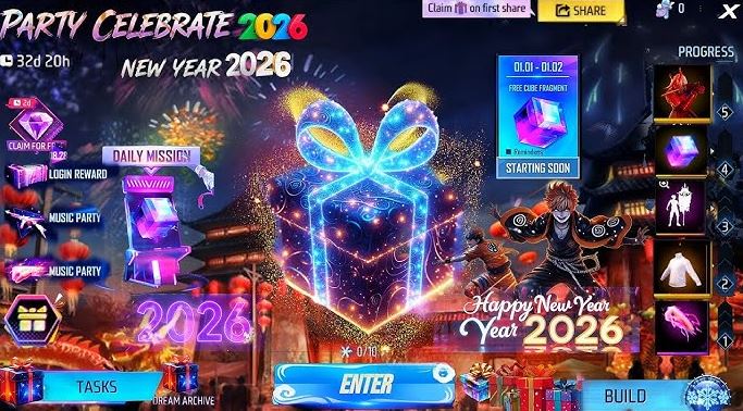 Free Fire Upcoming Events 3